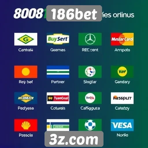 Exploração das opções de pagamento disponíveis na 186bet